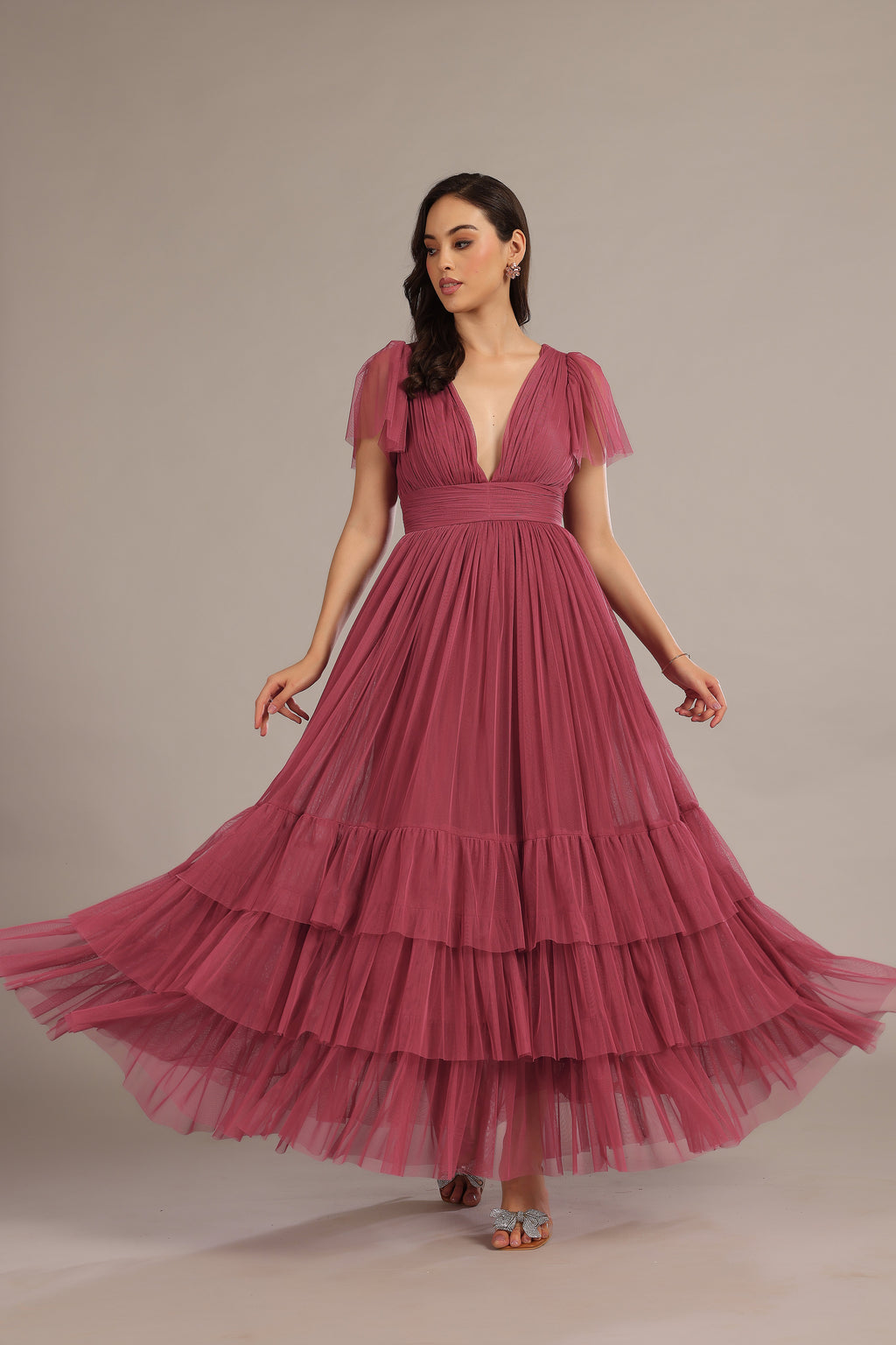 Madison Maxi Dress in Orchid