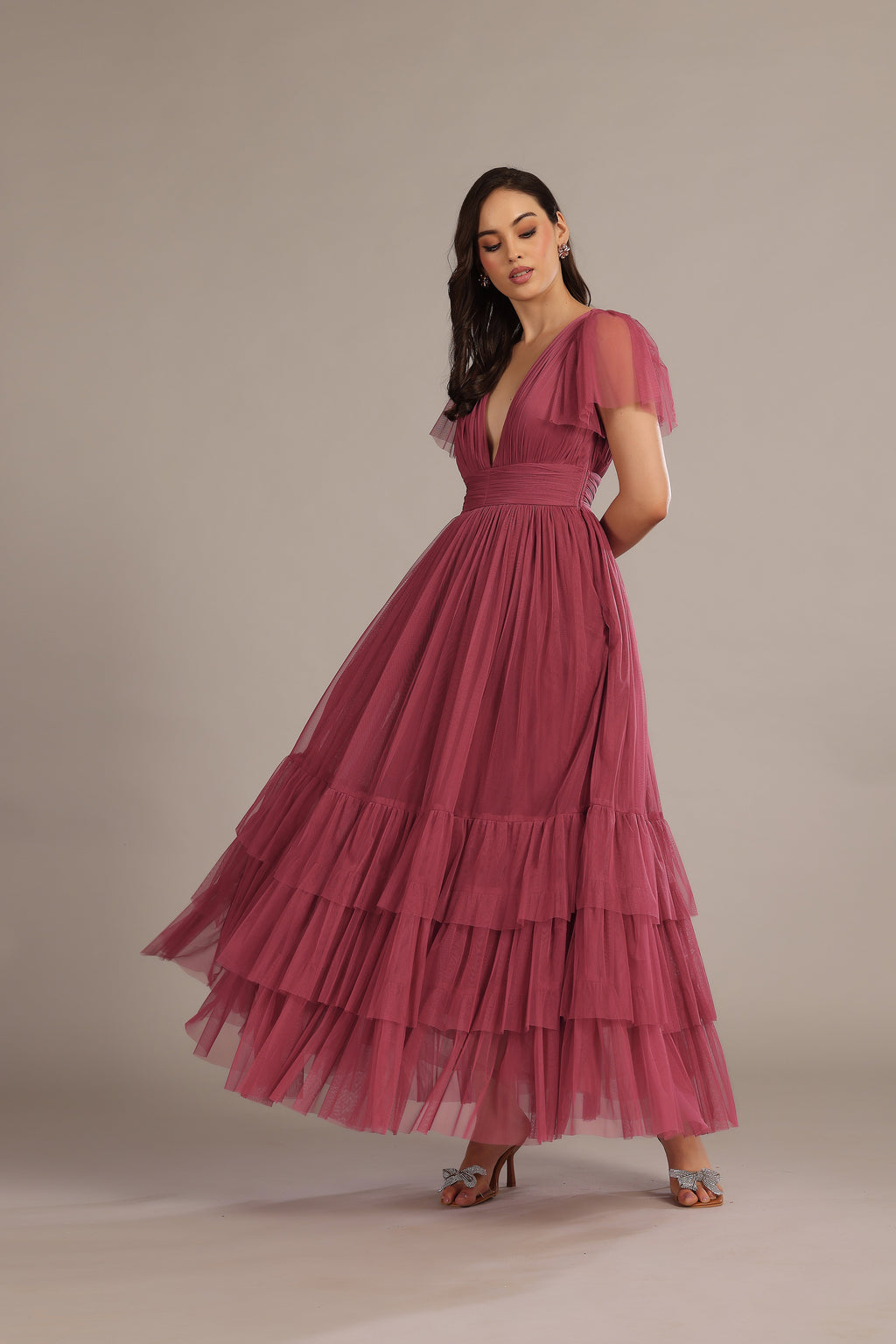 Madison Maxi Dress in Orchid
