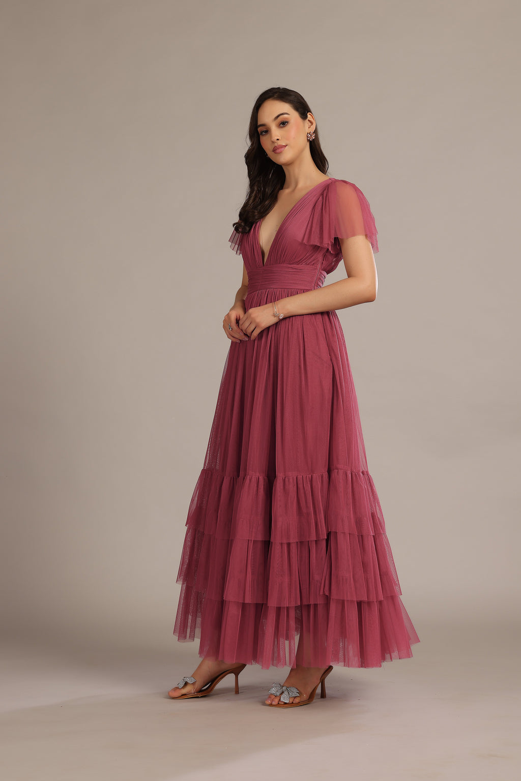 Madison Maxi Dress in Orchid