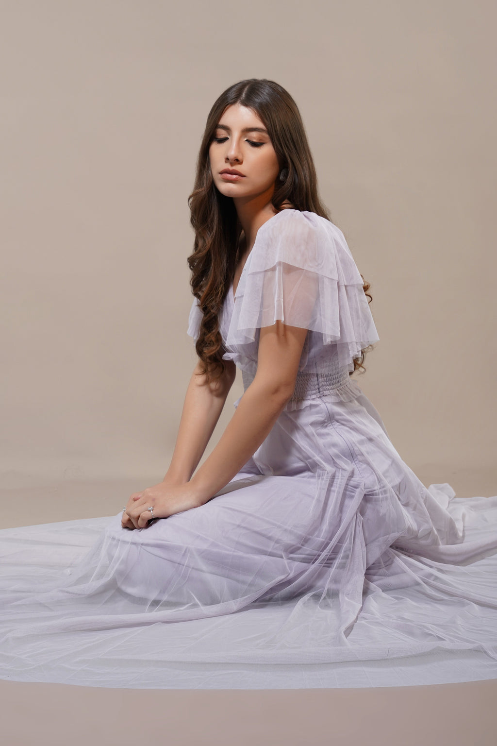 Shelby Lilac Maxi Dress