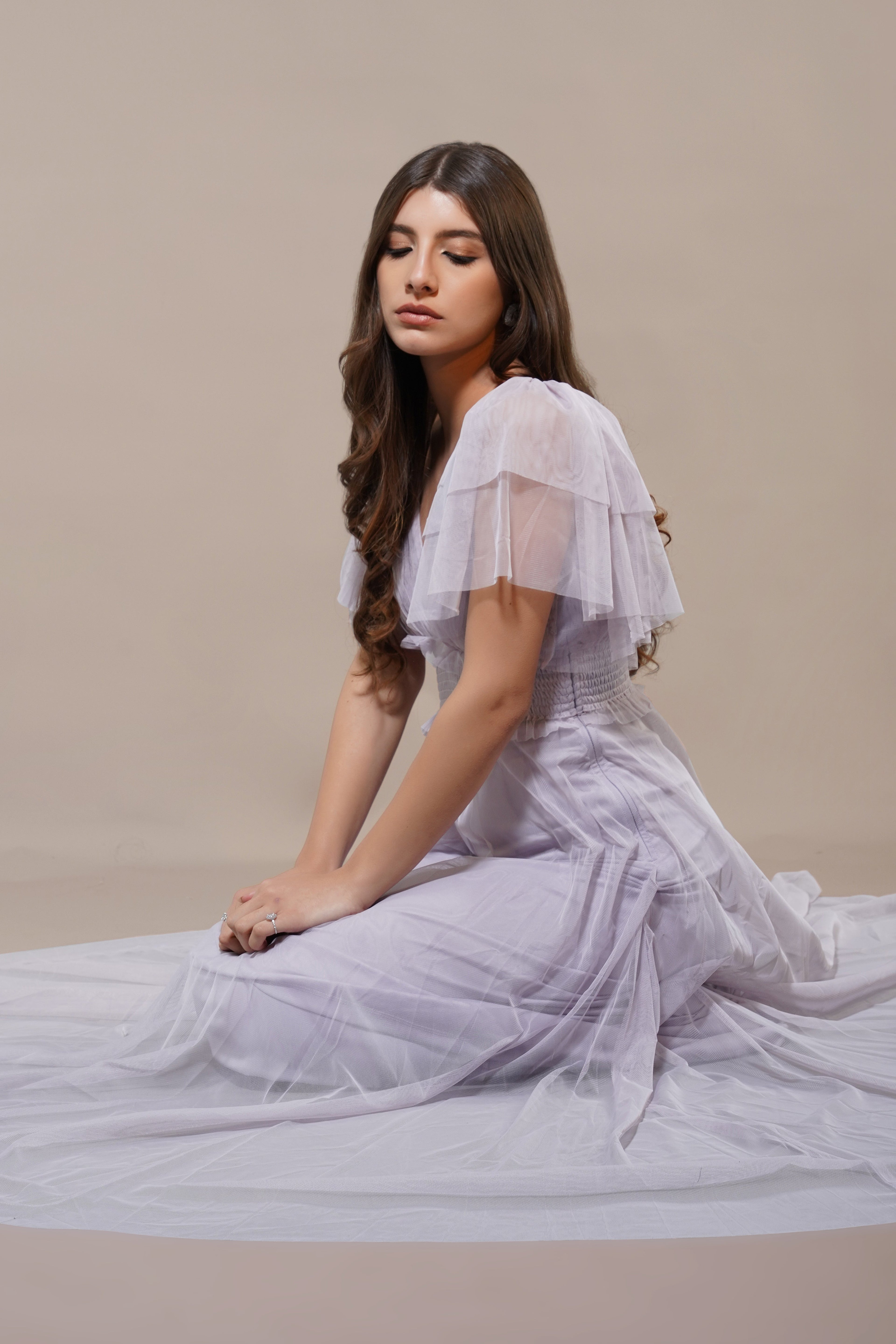 Shelby Lilac Maxi Dress