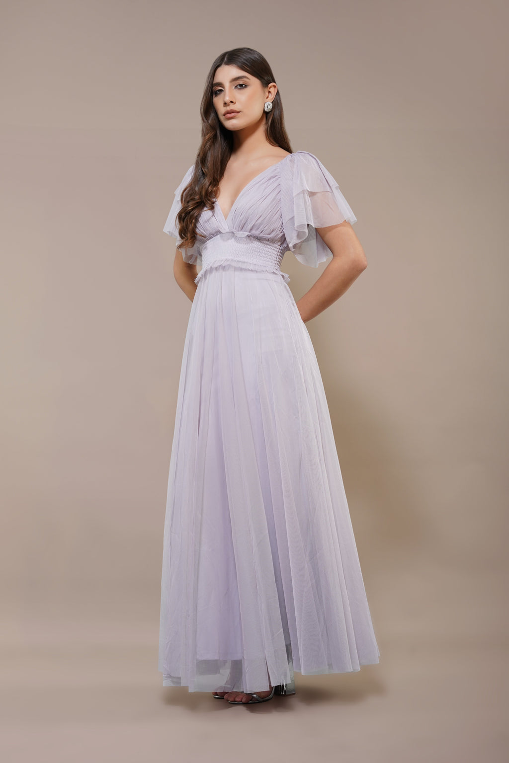 Shelby Lilac Maxi Dress