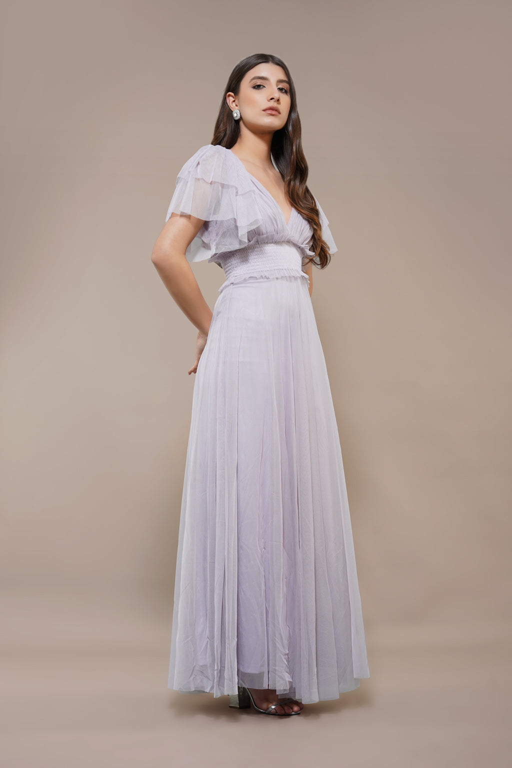 Shelby Lilac Maxi Dress