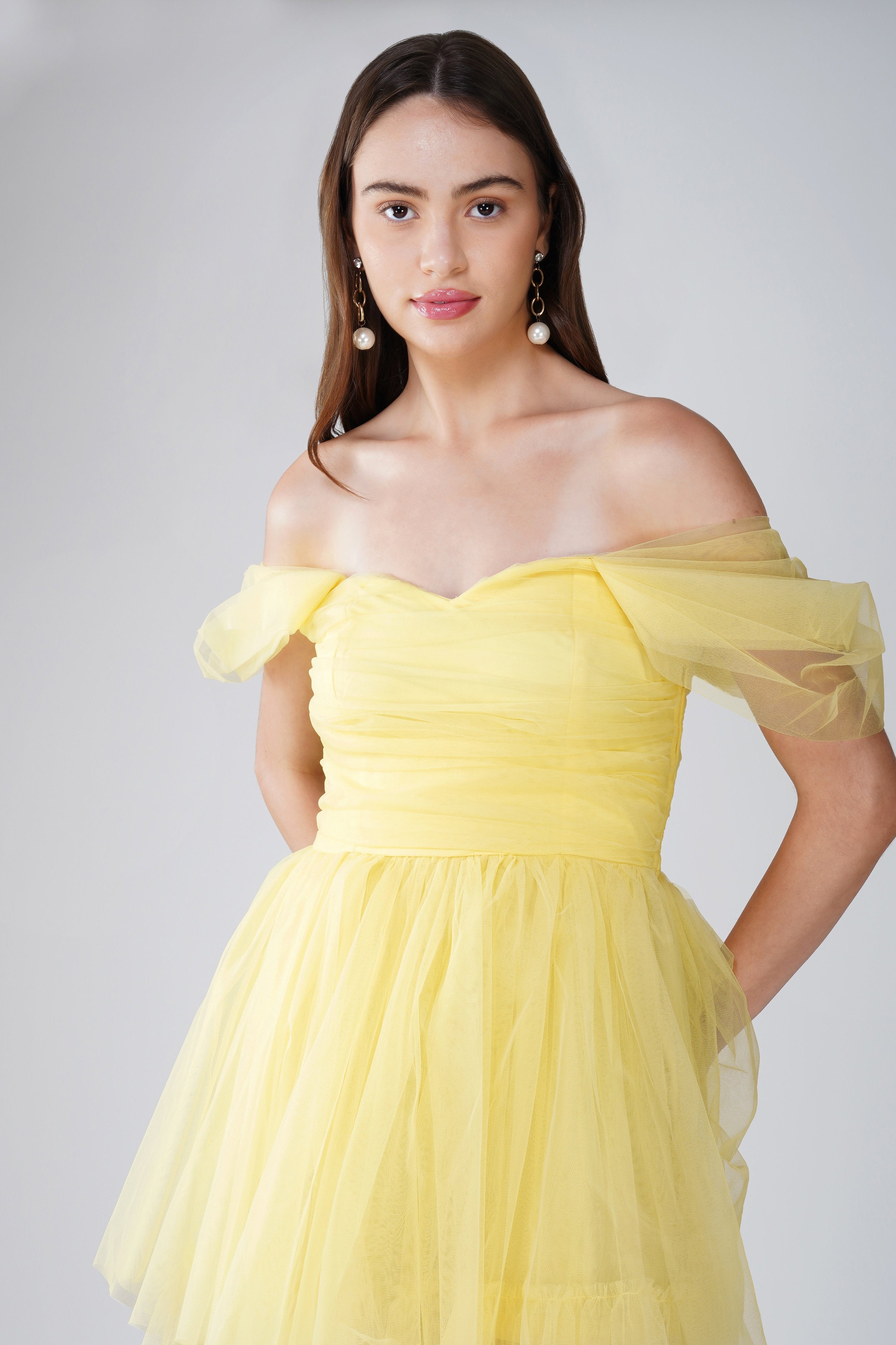 Sydney Maxi Dress in Yellow