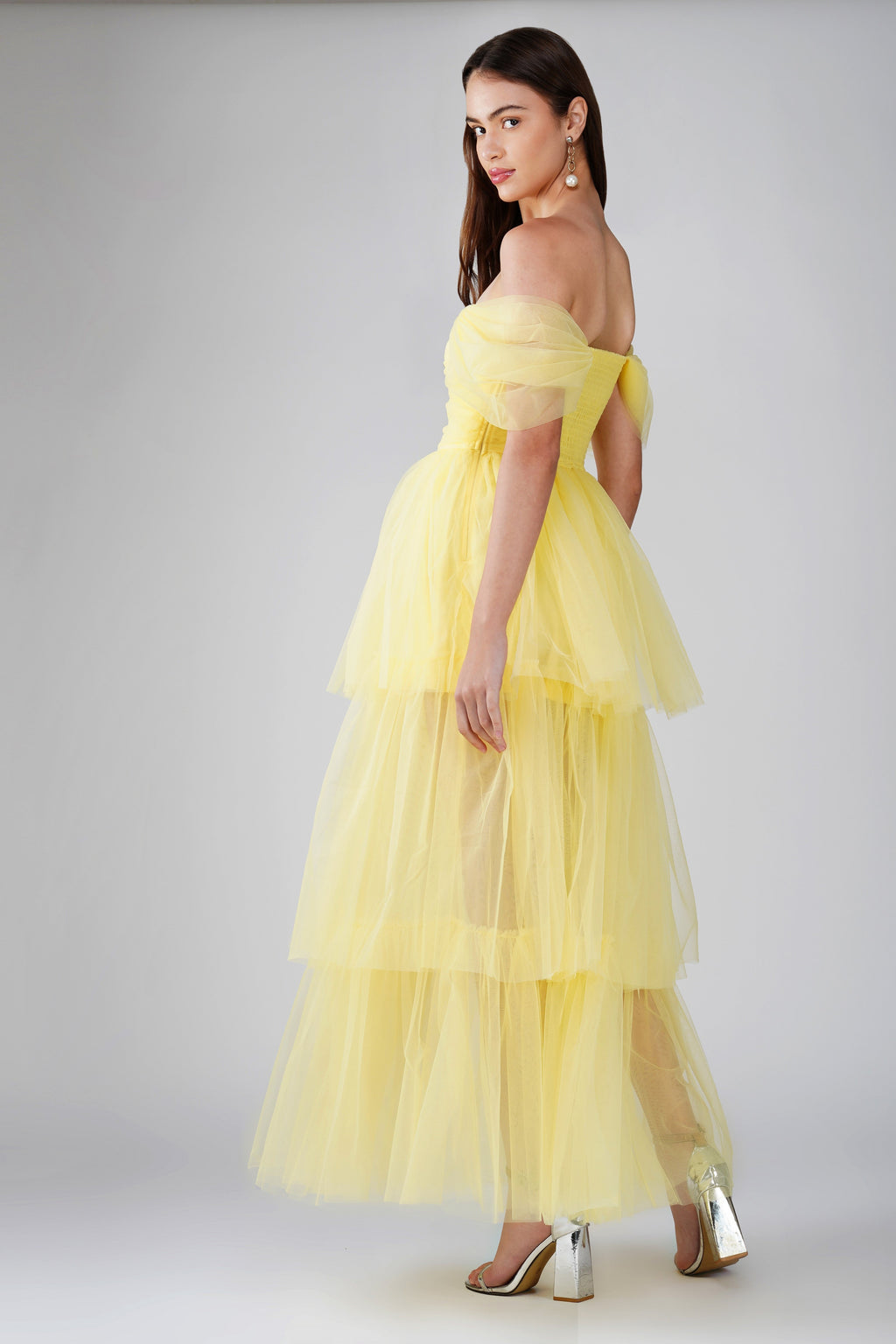 Sydney Maxi Dress in Yellow