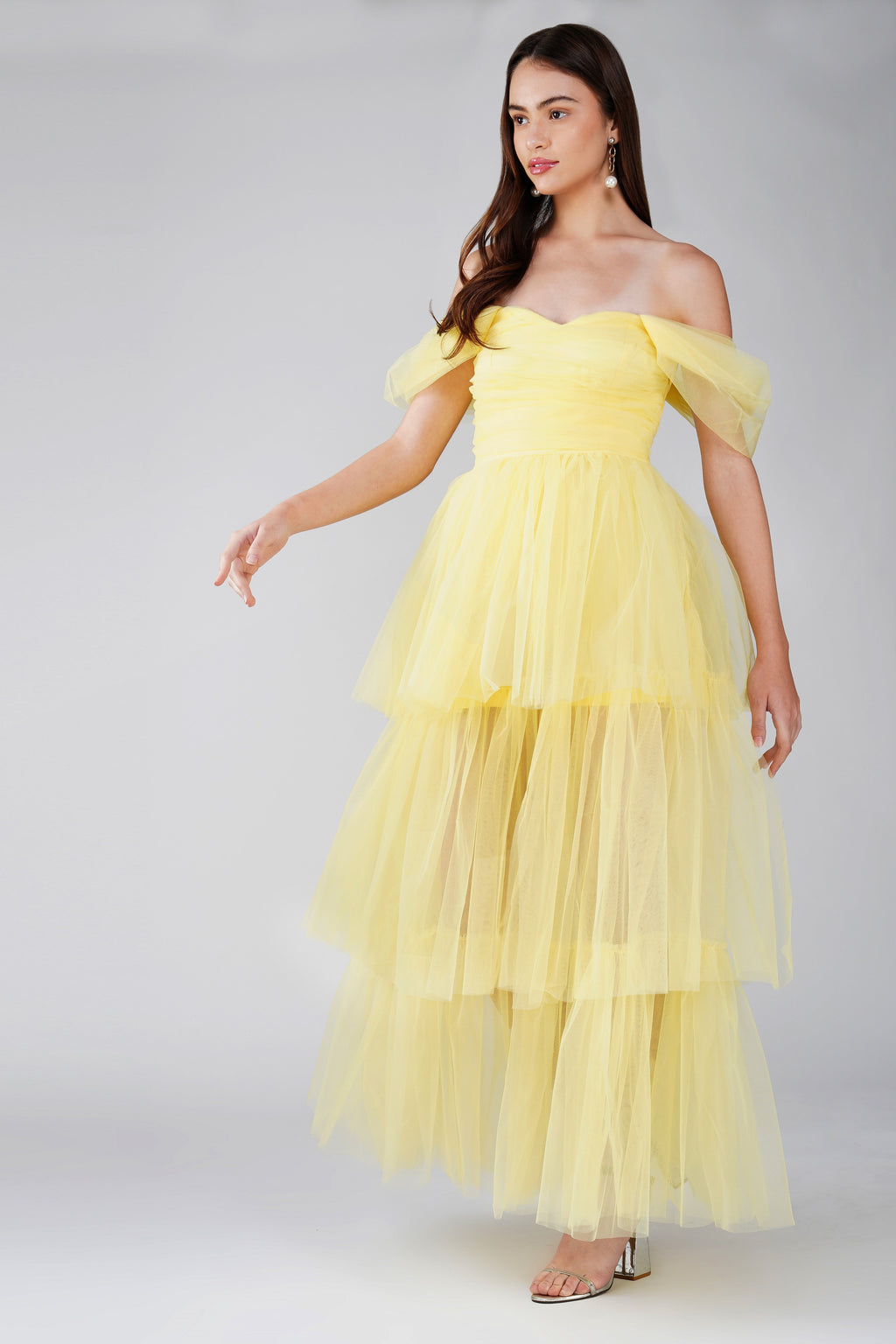 Sydney Maxi Dress in Yellow